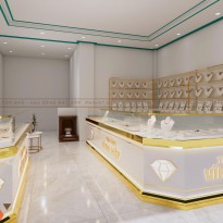 Thiết kế tiệm vàng Vĩnh Hiệp Trà Vinh 